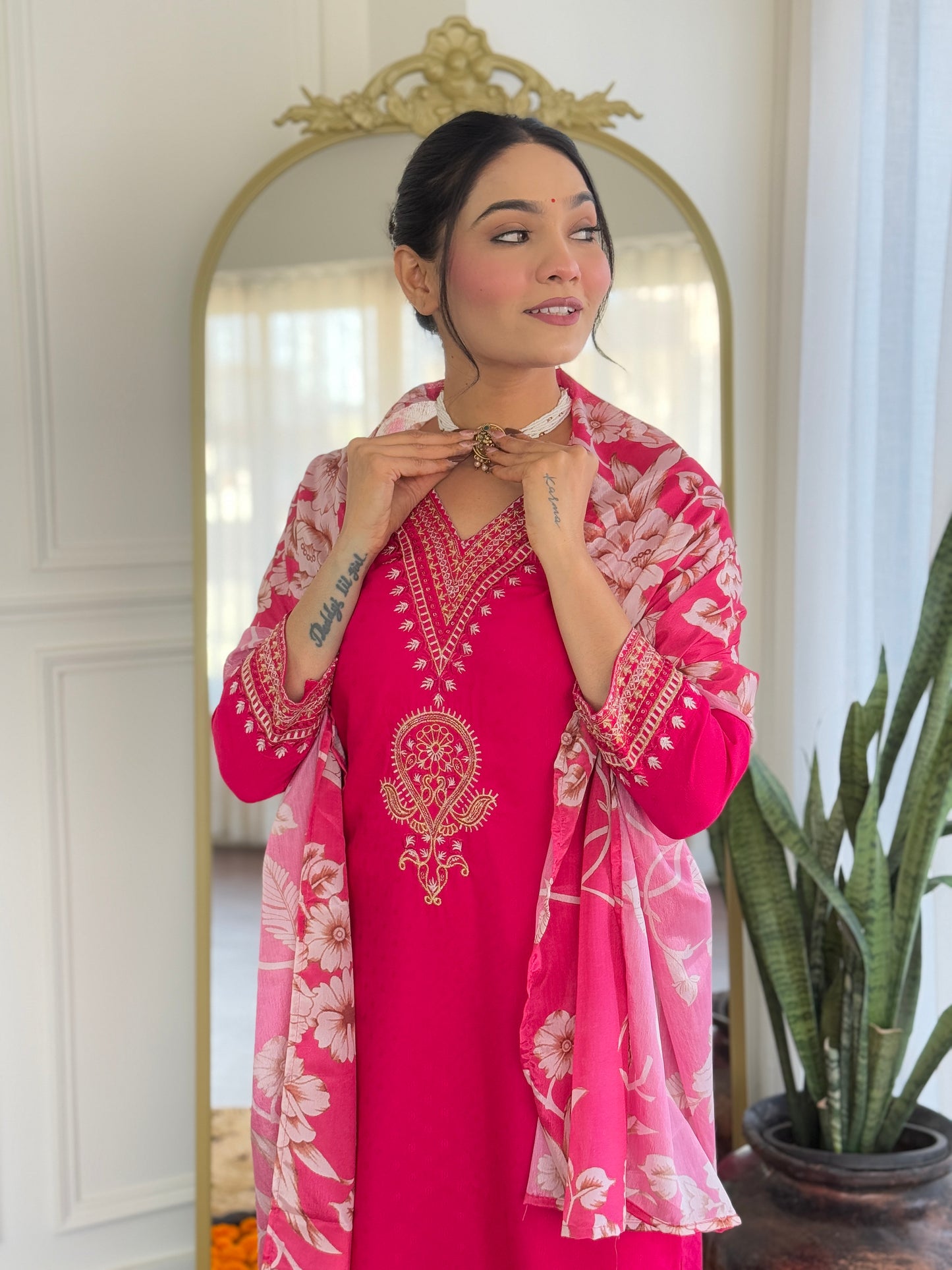 Designer Kurti Set