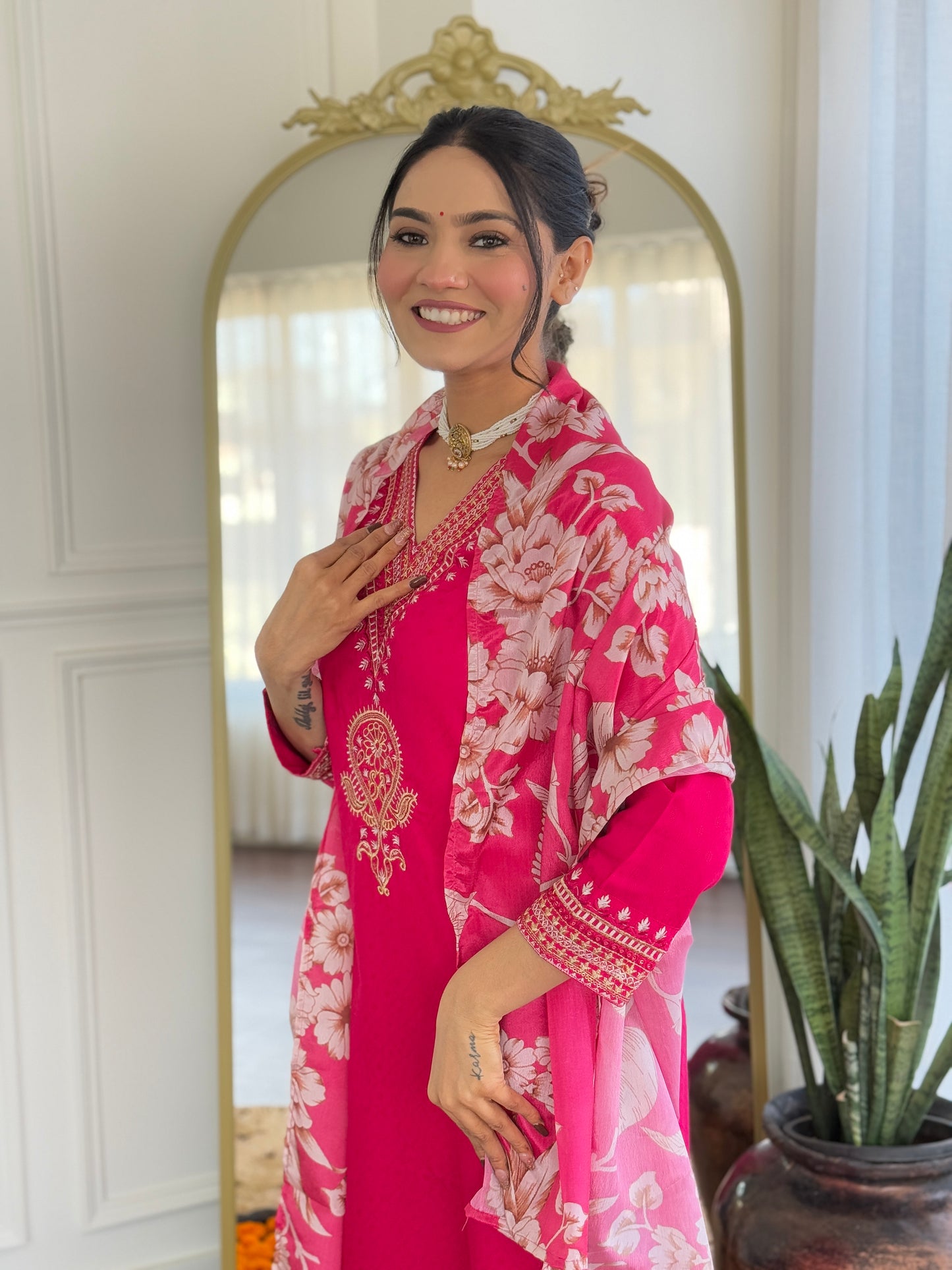 Designer Kurti Set