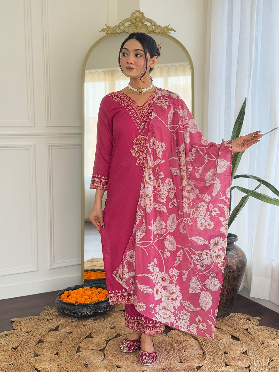 Designer Kurti Set
