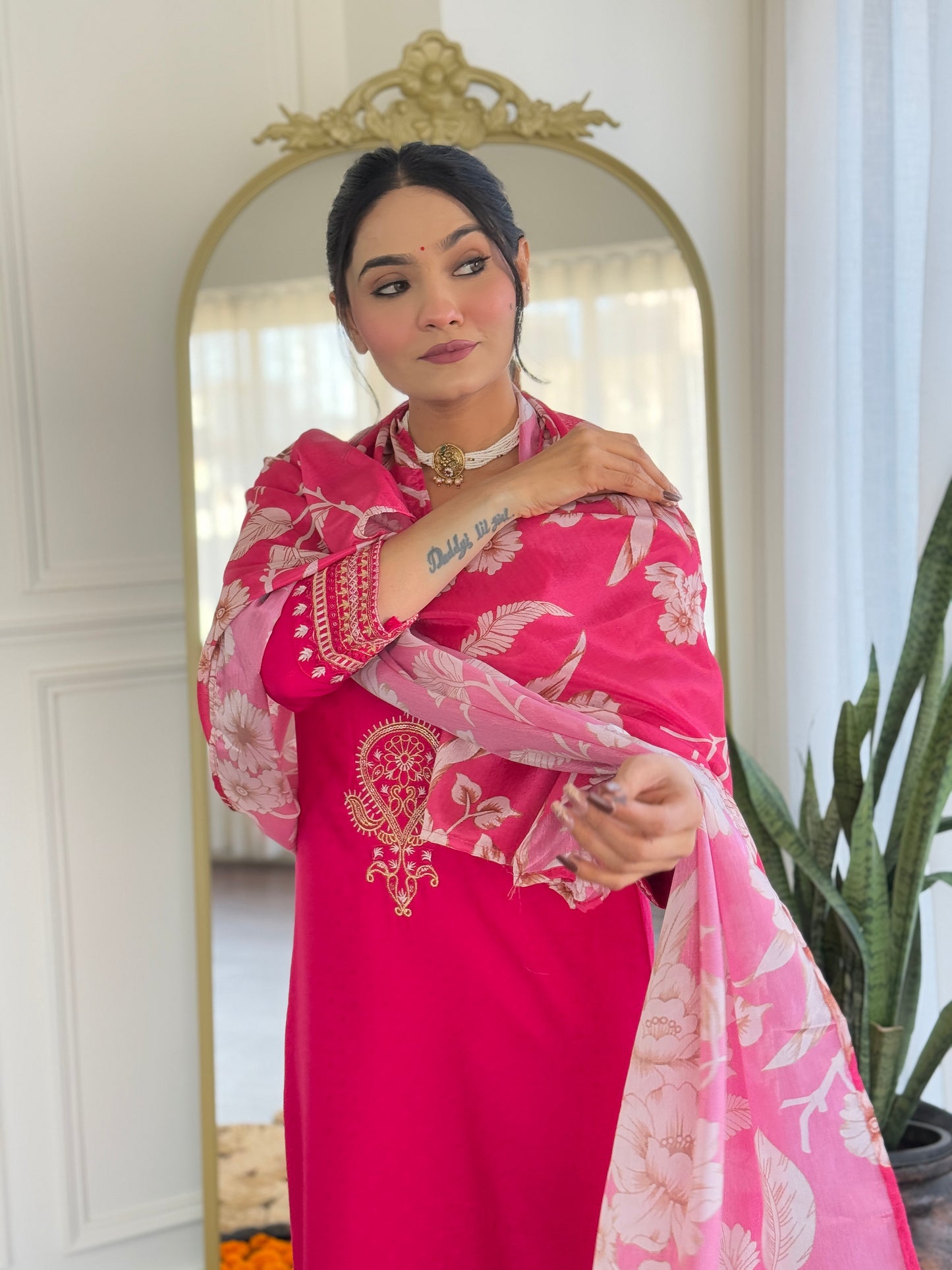 Designer Kurti Set