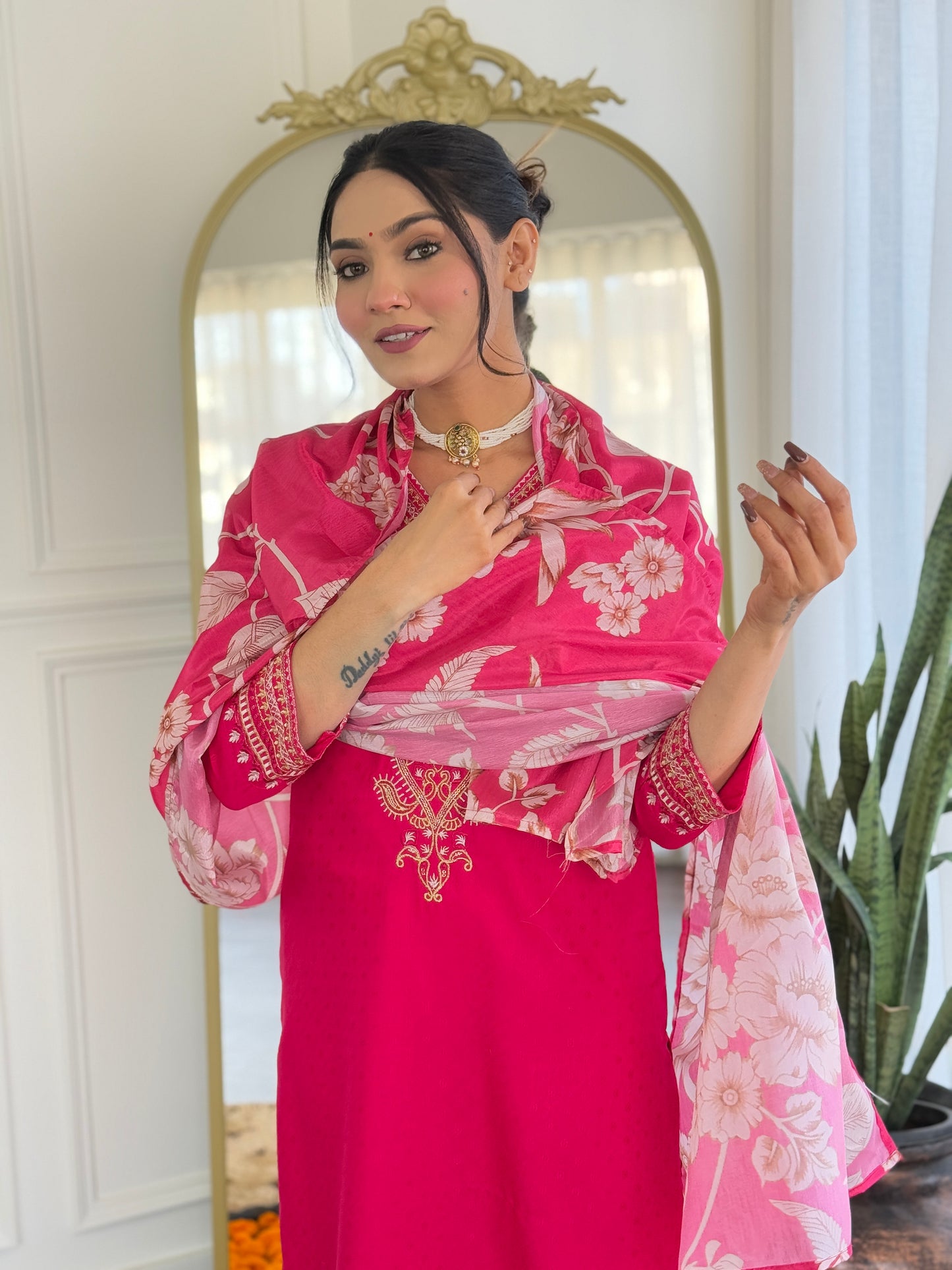 Designer Kurti Set