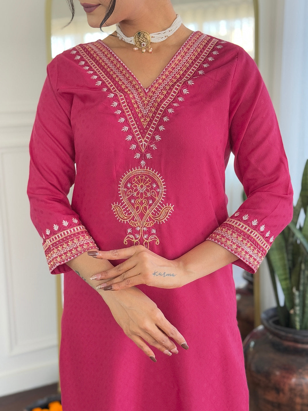 Designer Kurti Set