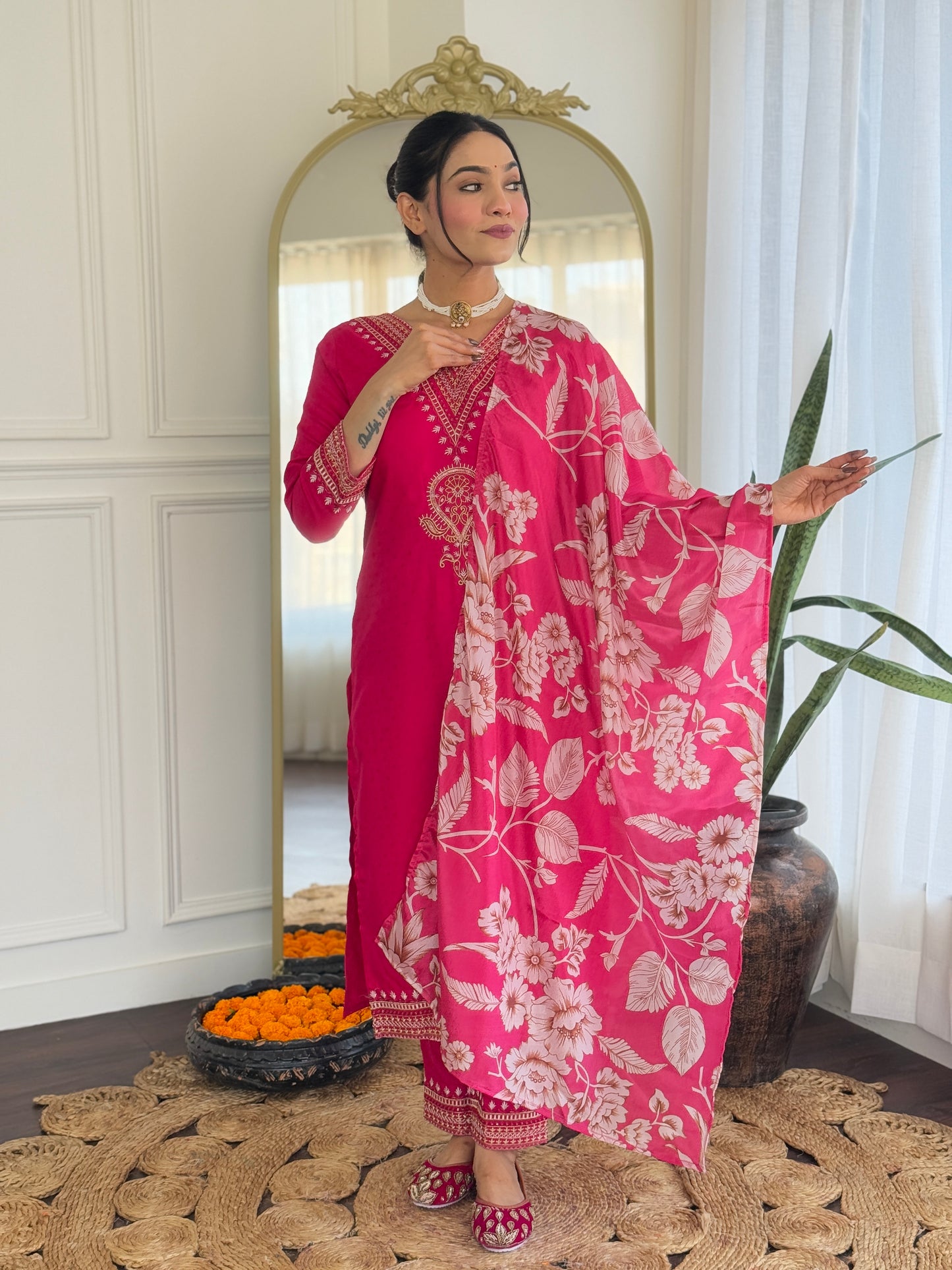Designer Kurti Set
