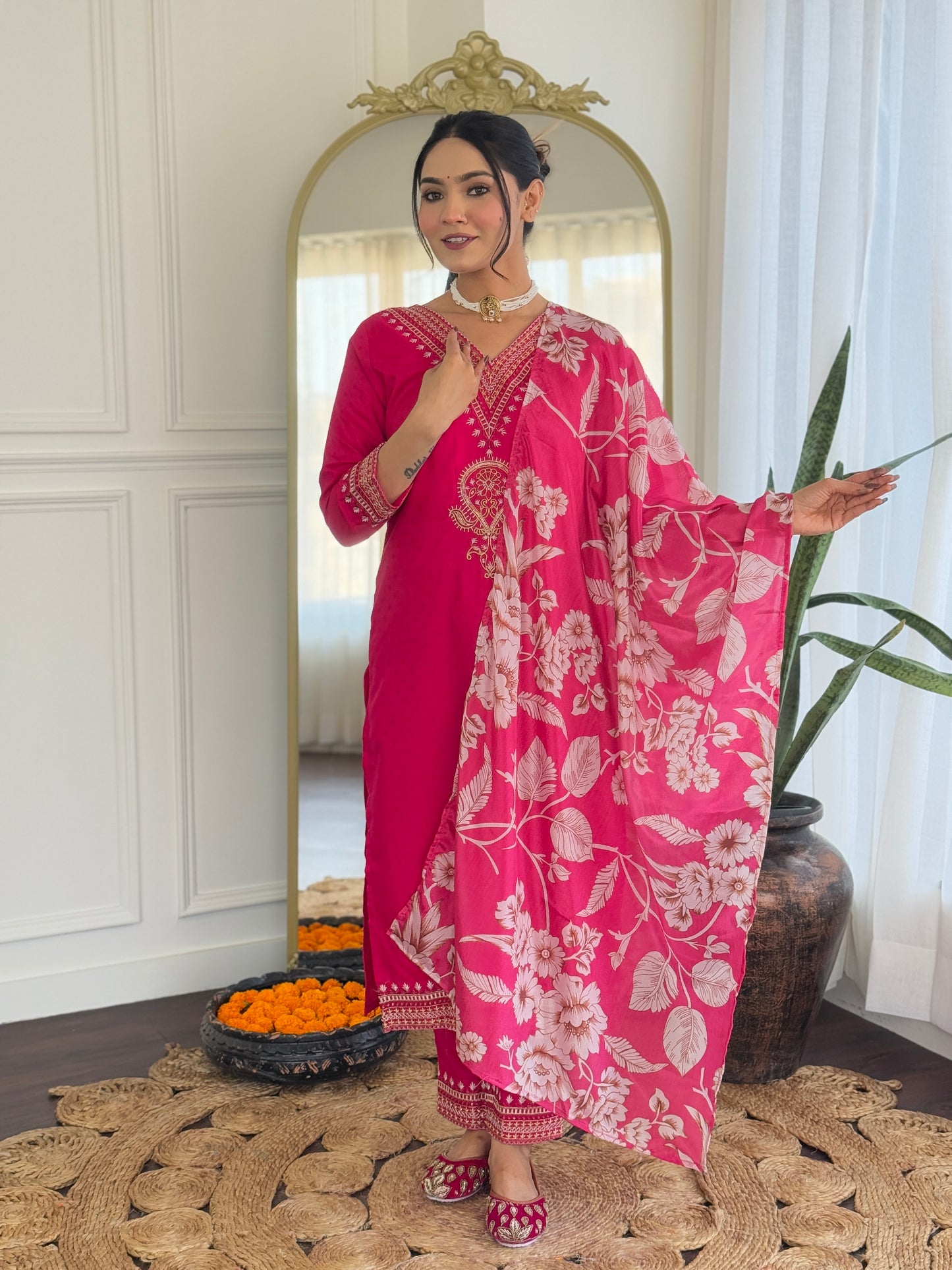 Designer Kurti Set