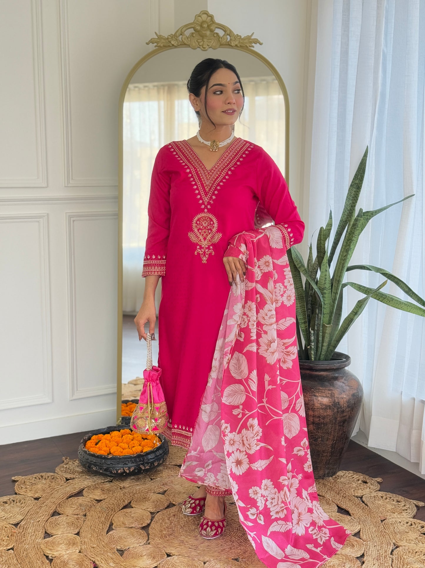 Designer Kurti Set