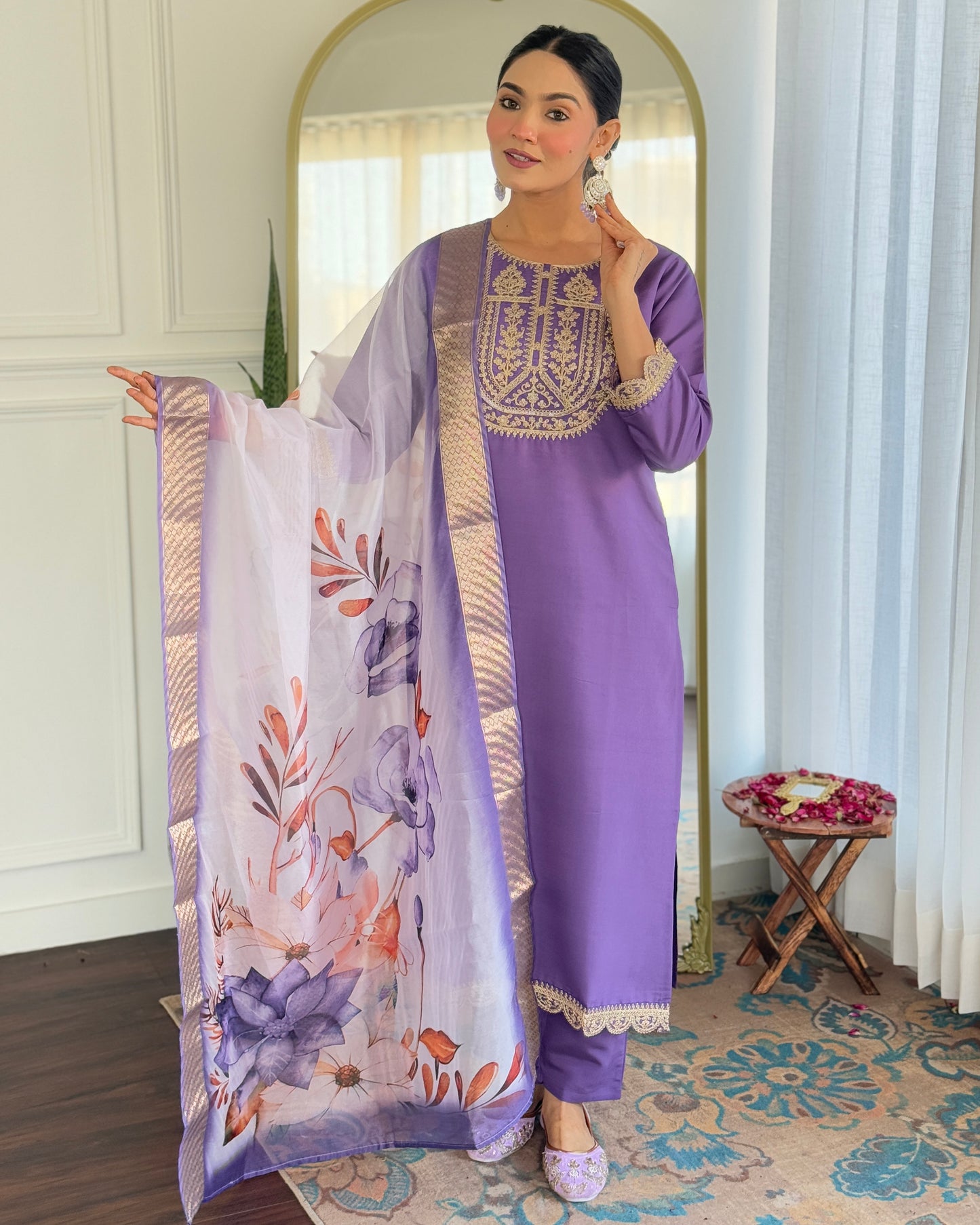 Designer Kurti Set