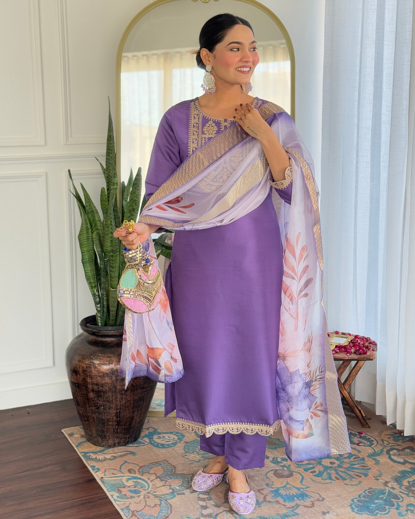 Designer Kurti Set