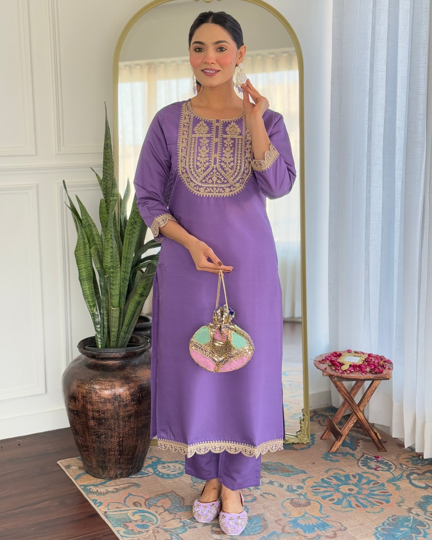 Designer Kurti Set