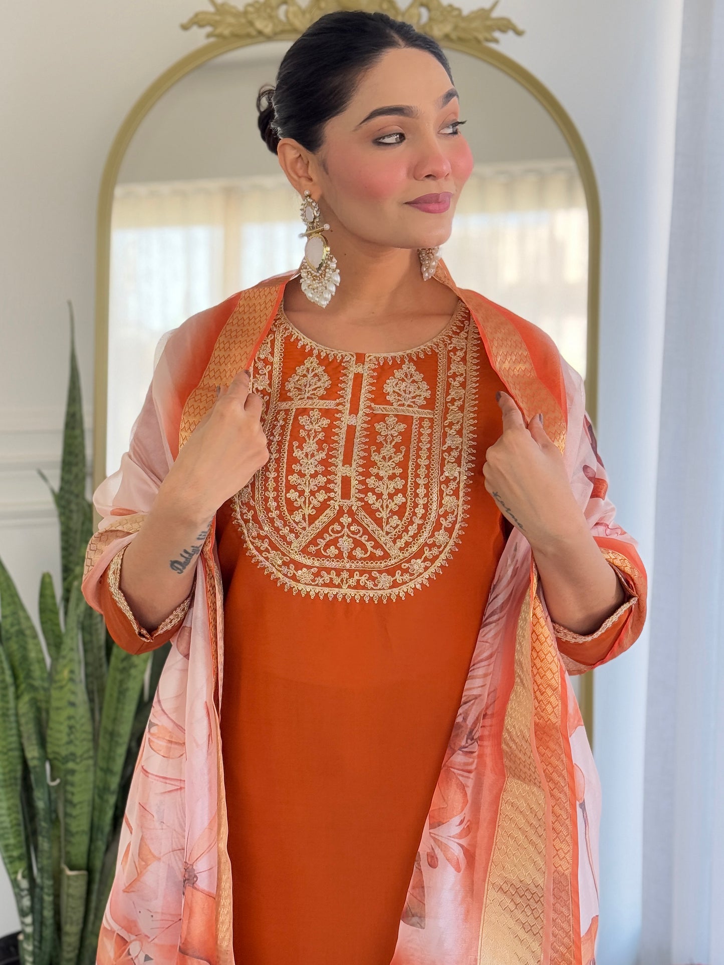 Designer Kurti Set