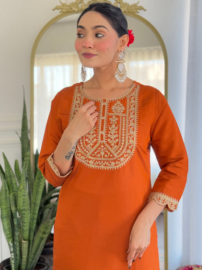 Designer Kurti Set