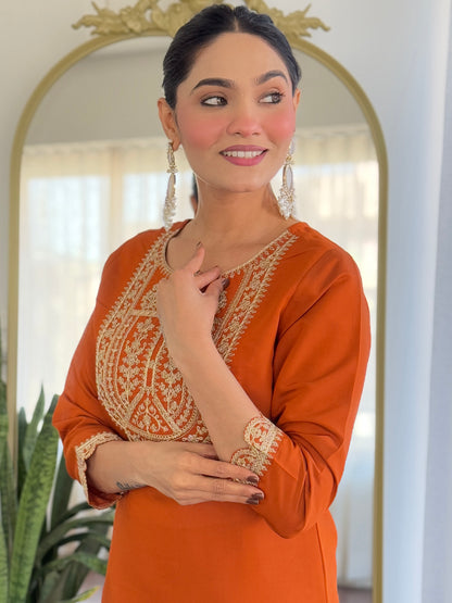 Designer Kurti Set