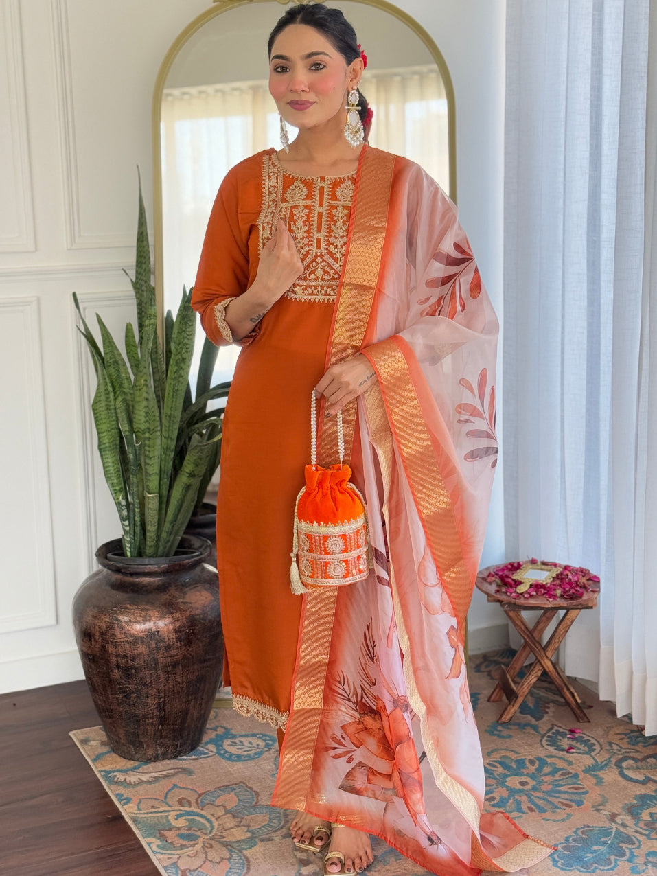 Designer Kurti Set