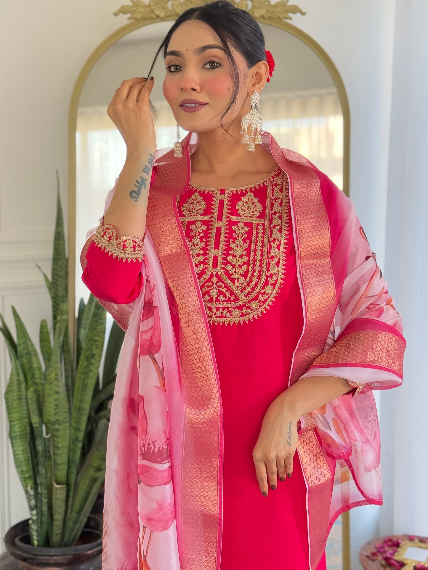 Designer Kurti Set