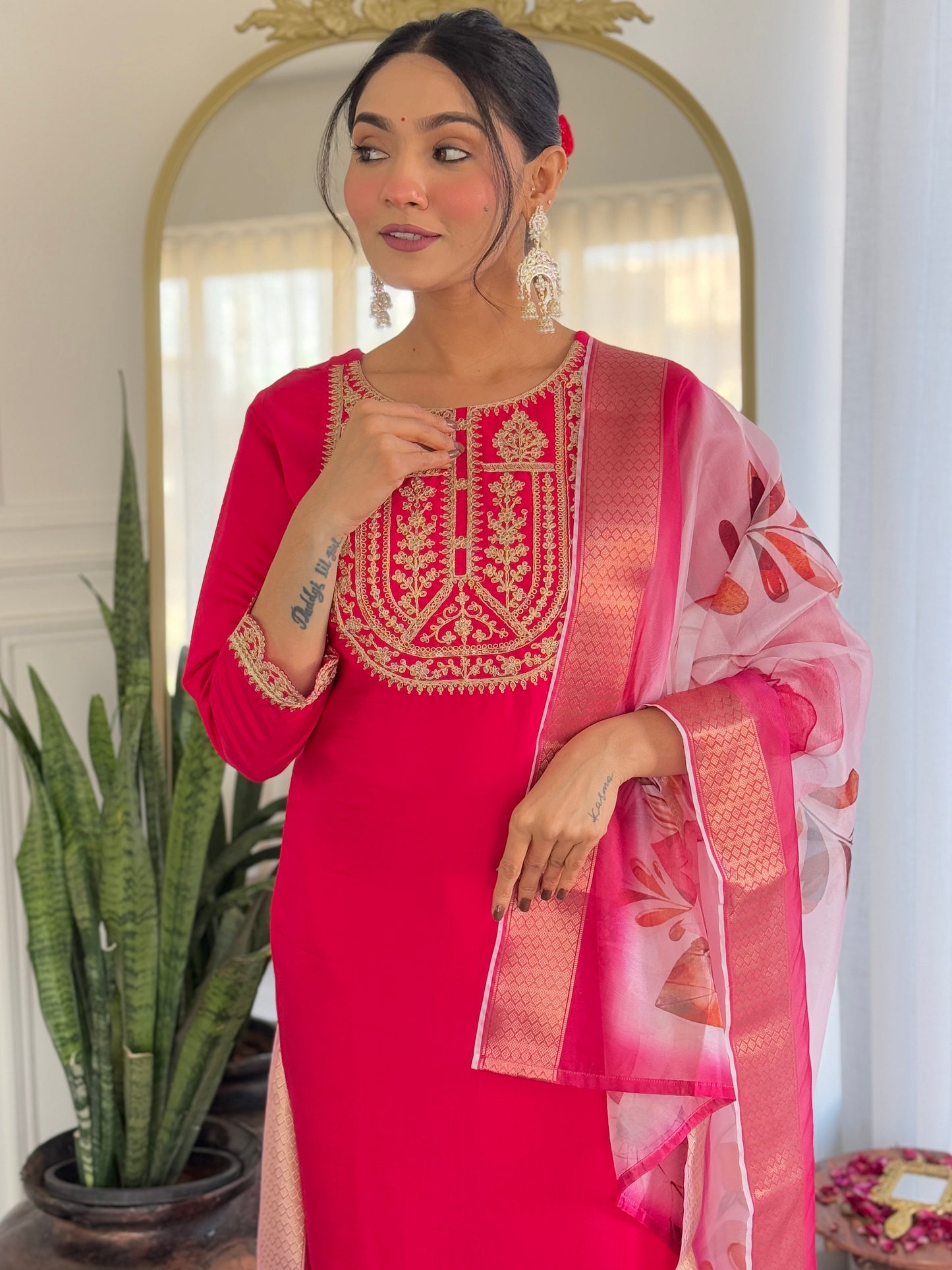 Designer Kurti Set