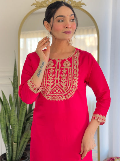 Designer Kurti Set