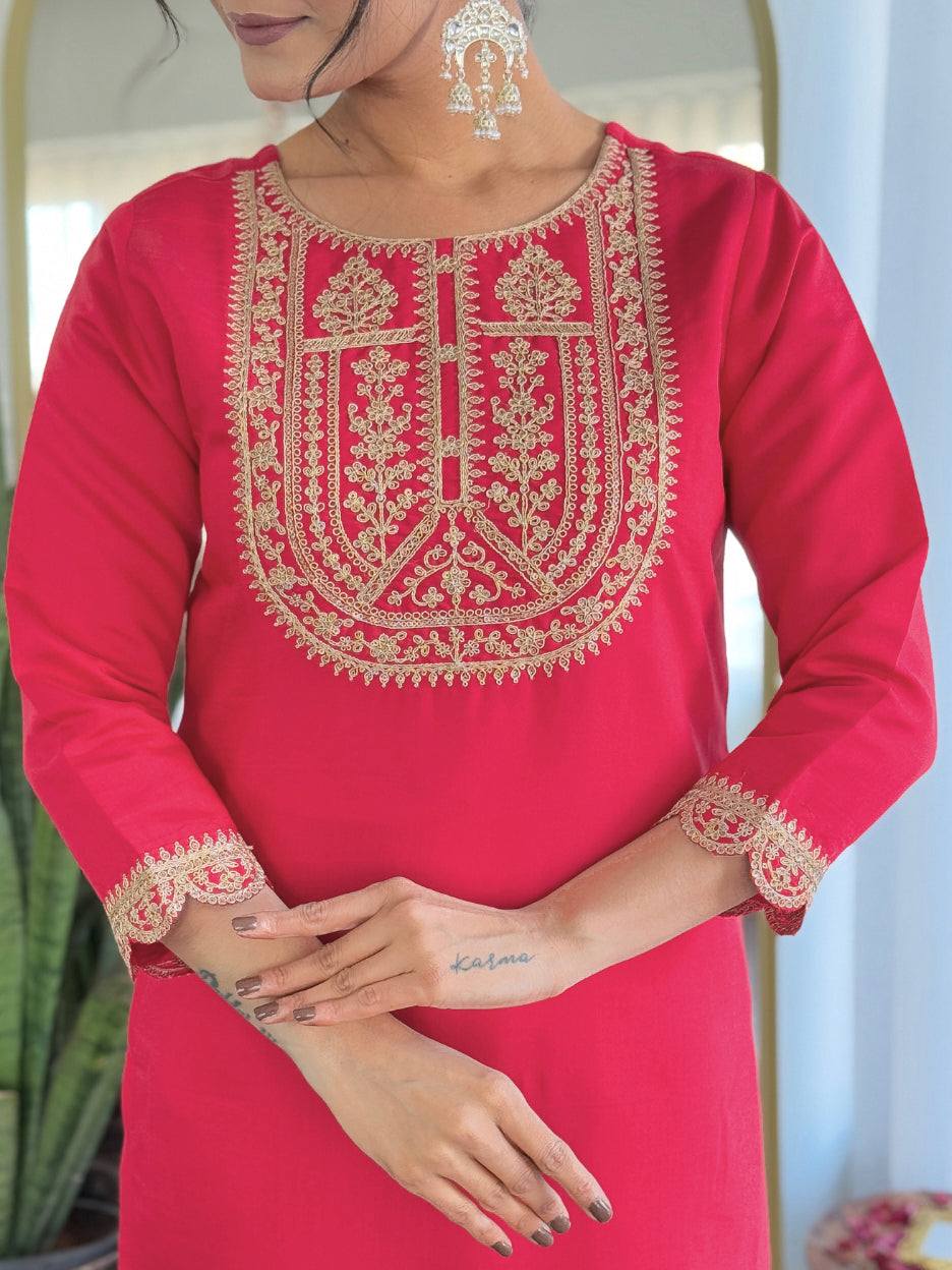 Designer Kurti Set