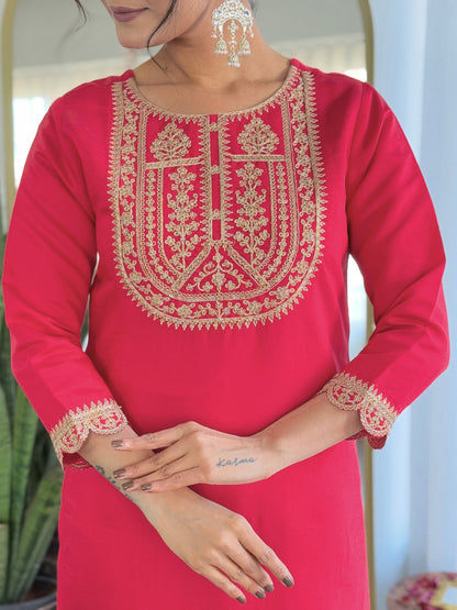 Designer Kurti Set