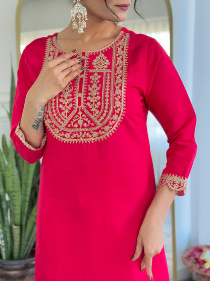 Designer Kurti Set