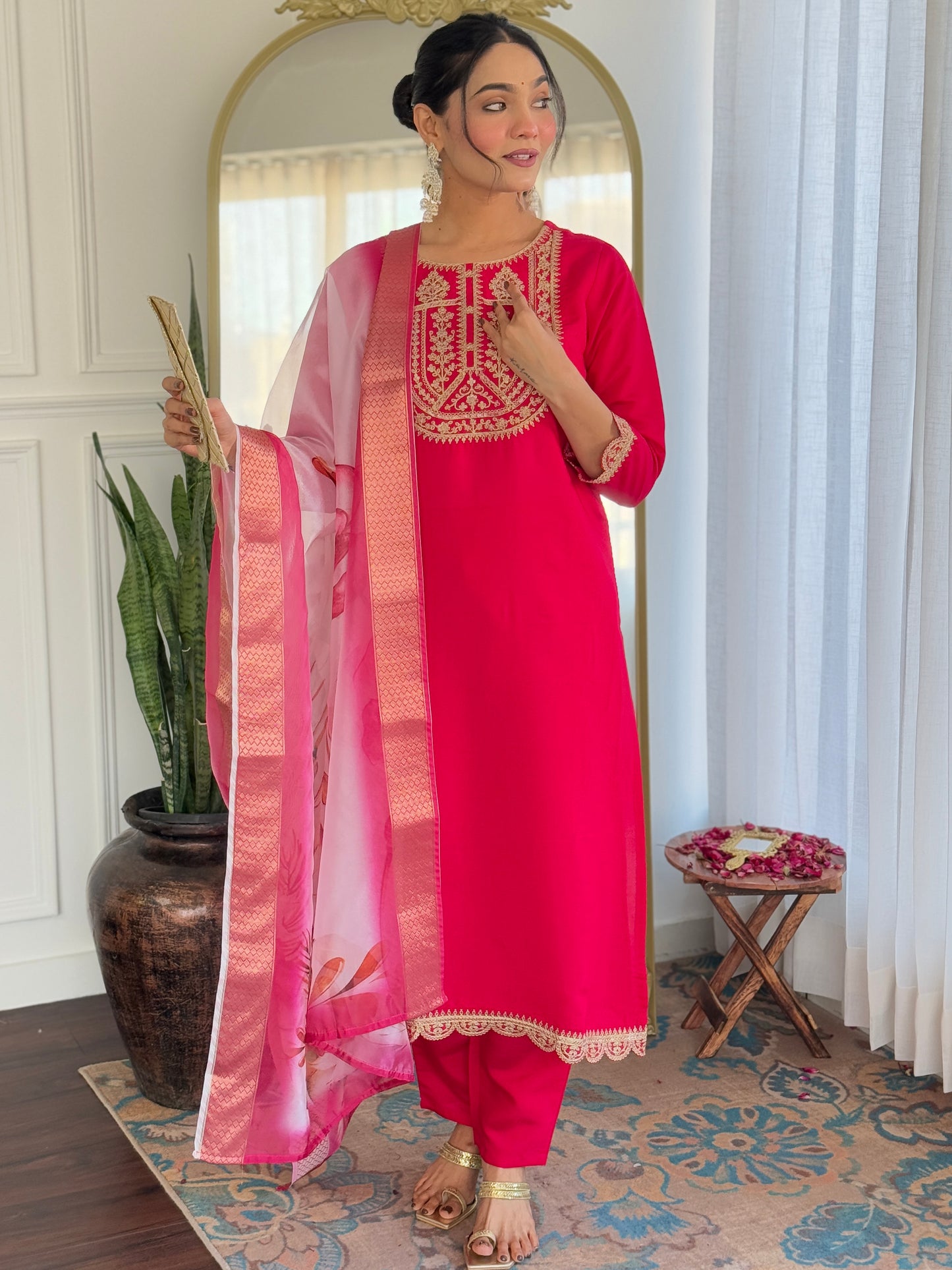 Designer Kurti Set