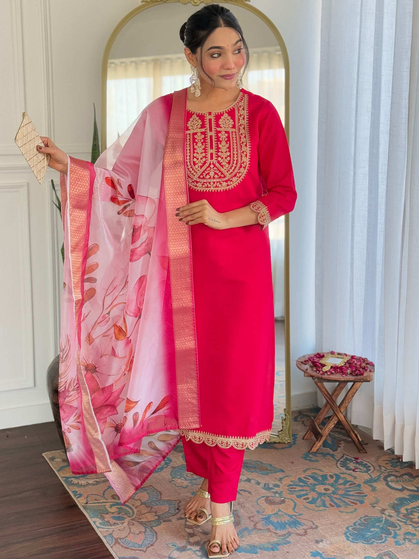 Designer Kurti Set