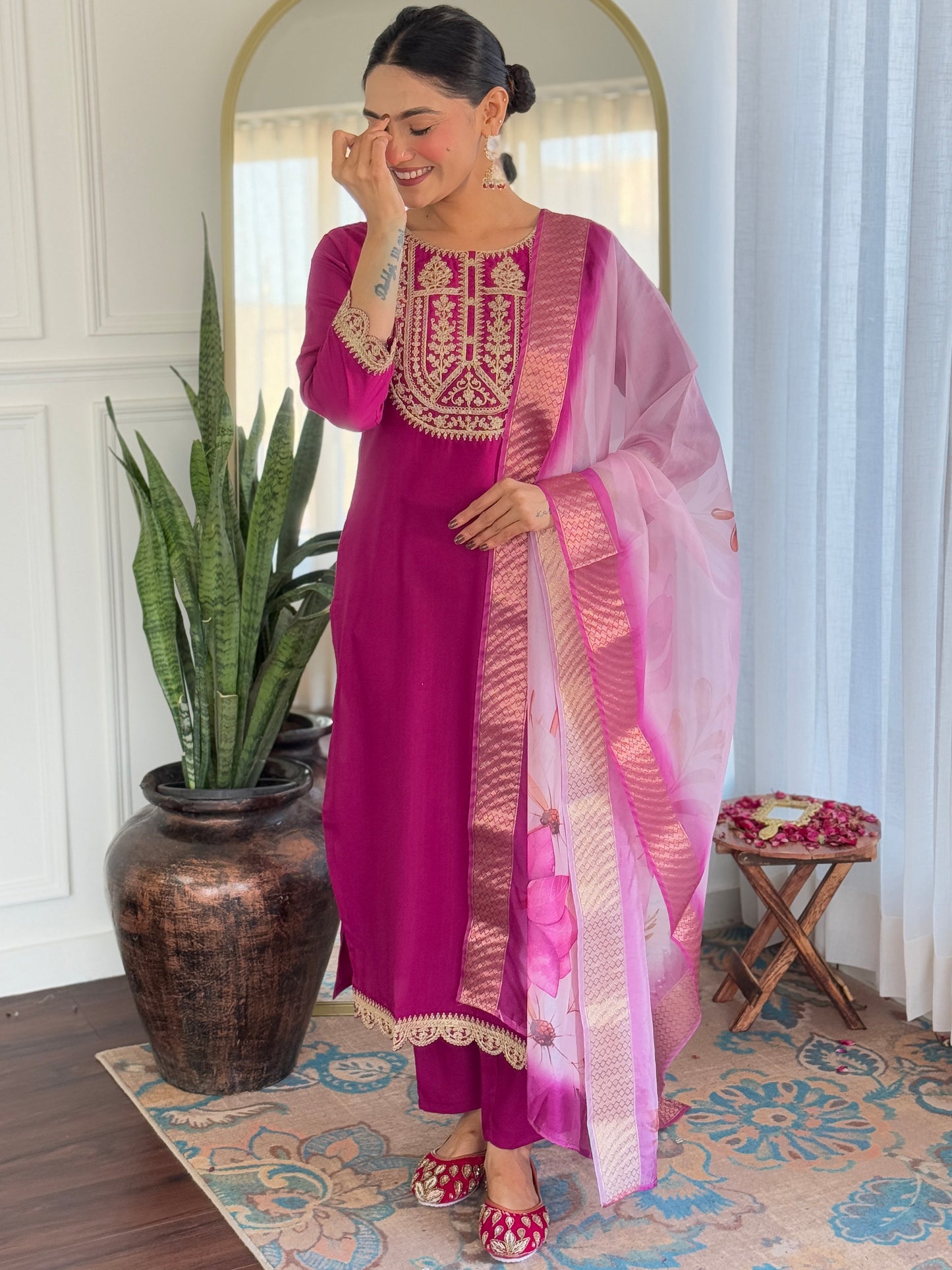 Designer Kurti Set