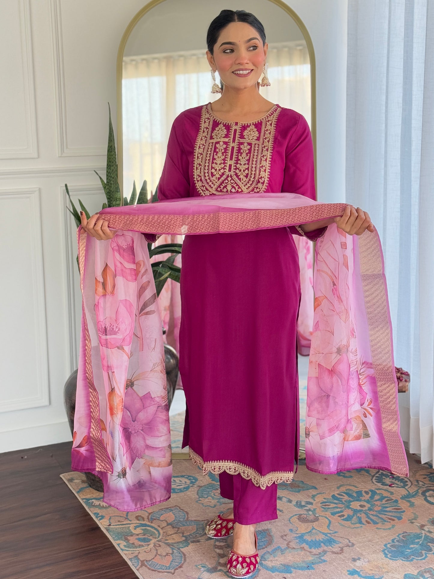 Designer Kurti Set