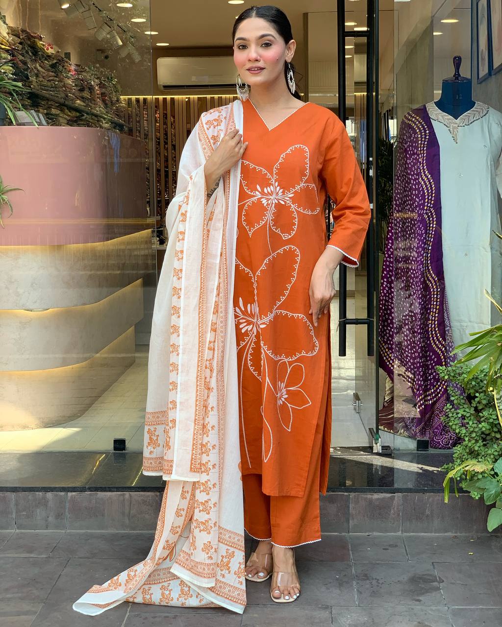 Designer Kurti Set