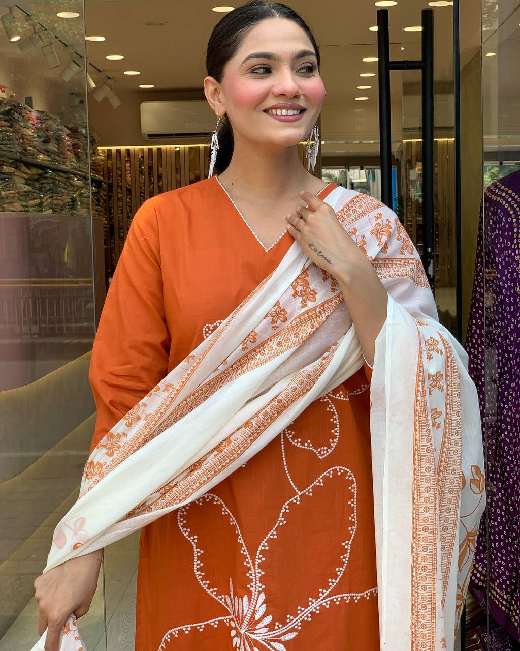 Designer Kurti Set