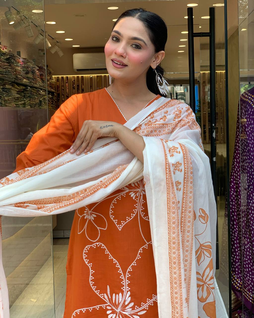 Designer Kurti Set