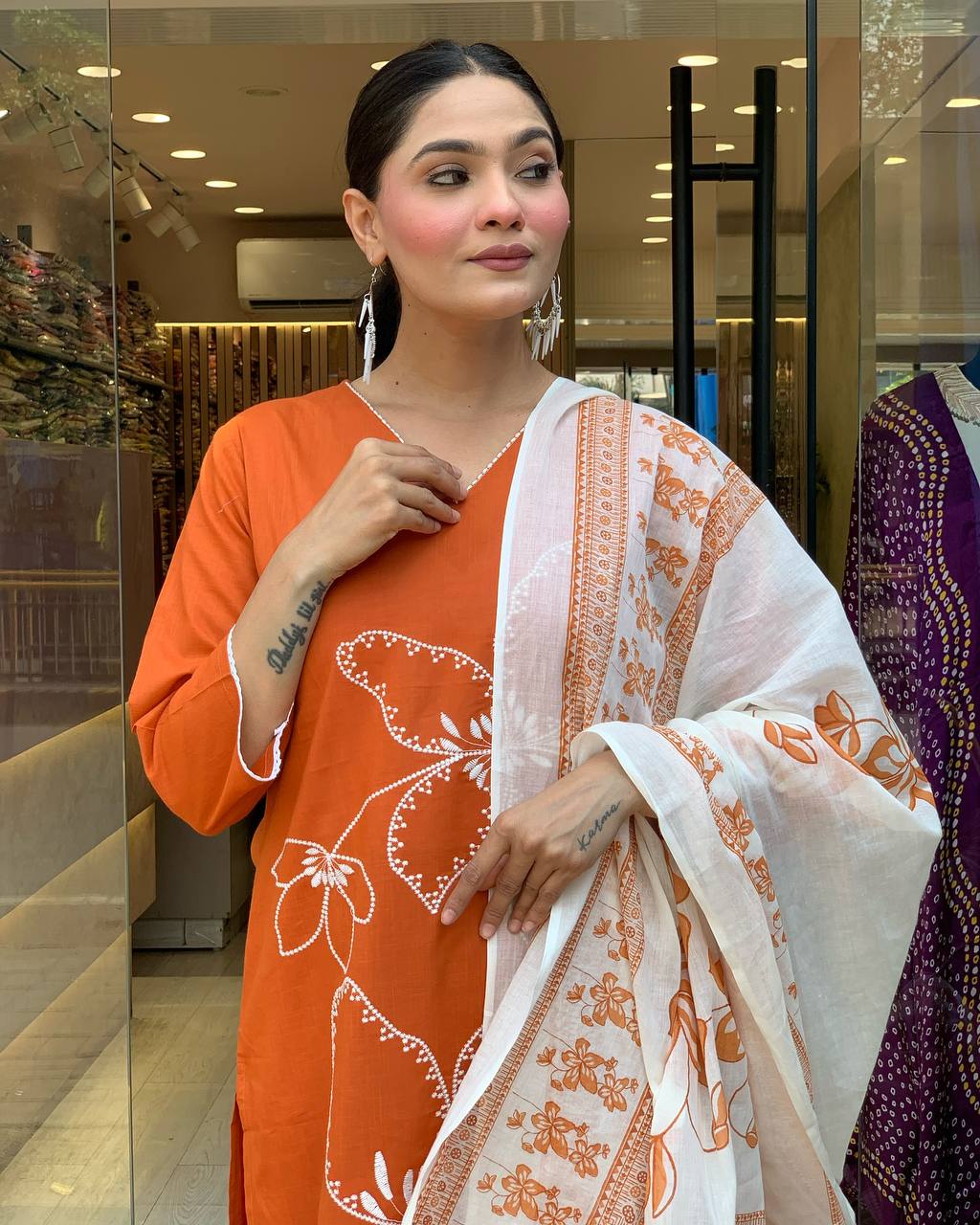 Designer Kurti Set