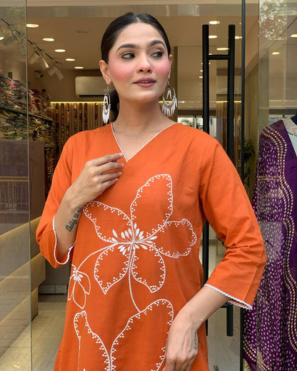Designer Kurti Set