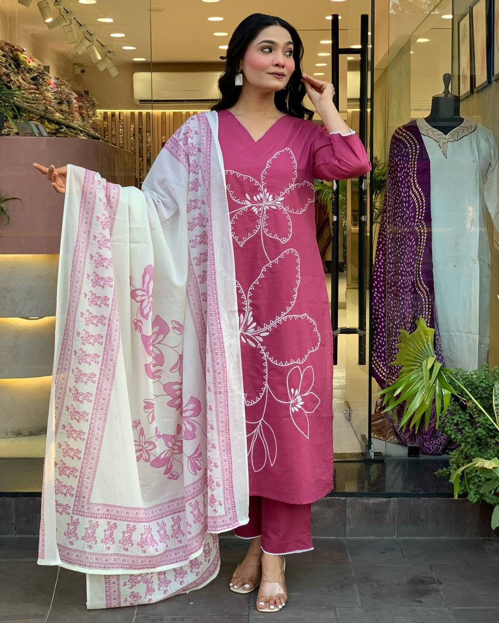 Designer Kurti Set