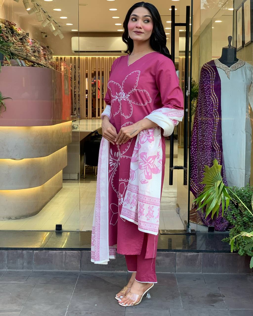 Designer Kurti Set