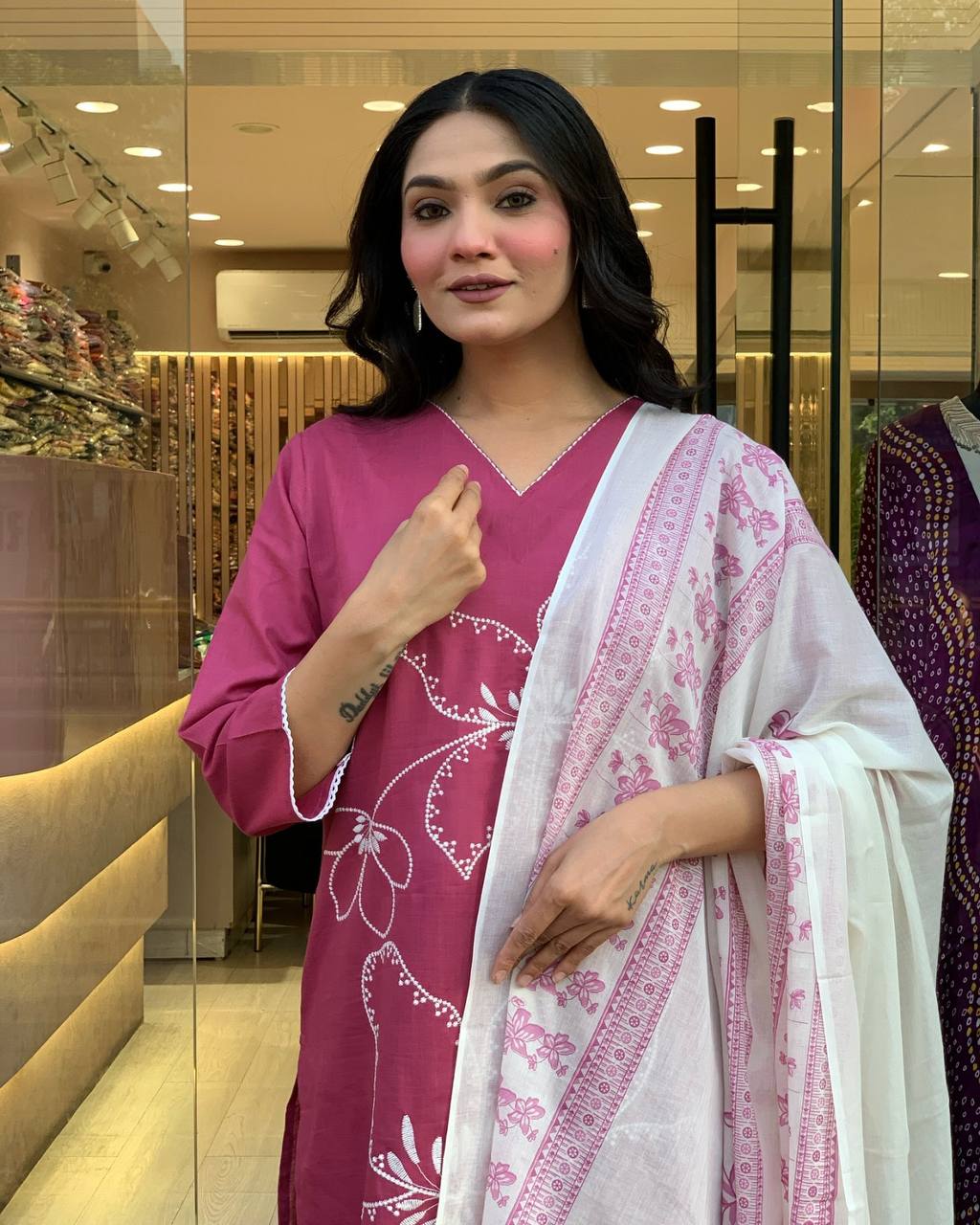 Designer Kurti Set