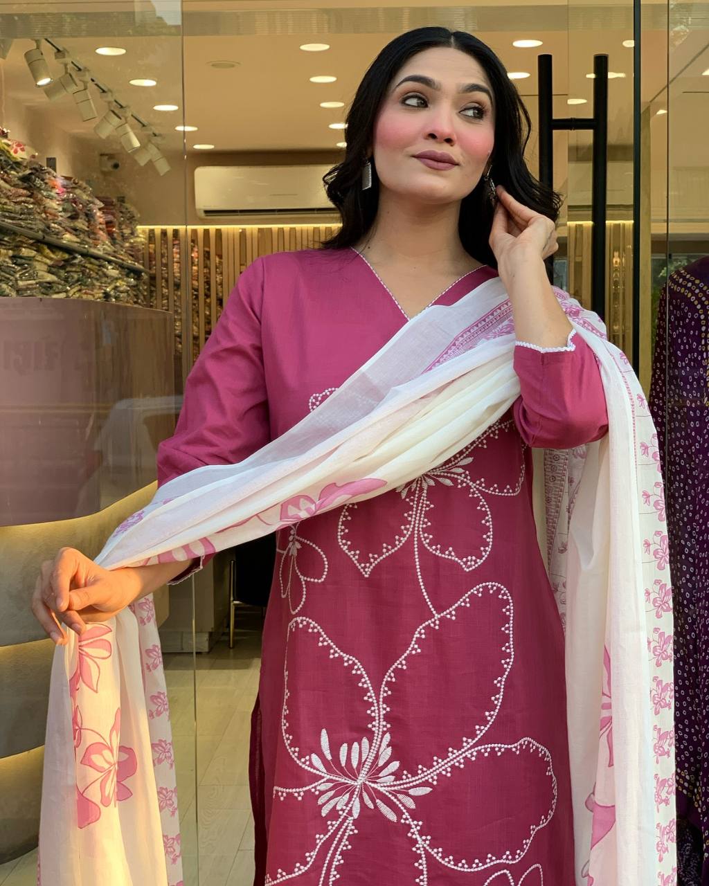 Designer Kurti Set