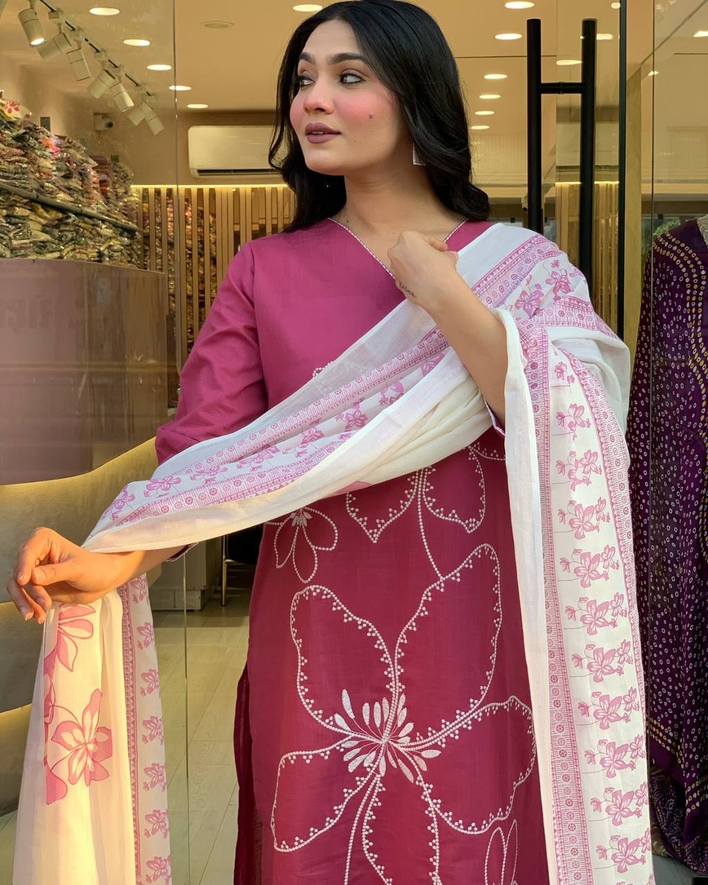 Designer Kurti Set