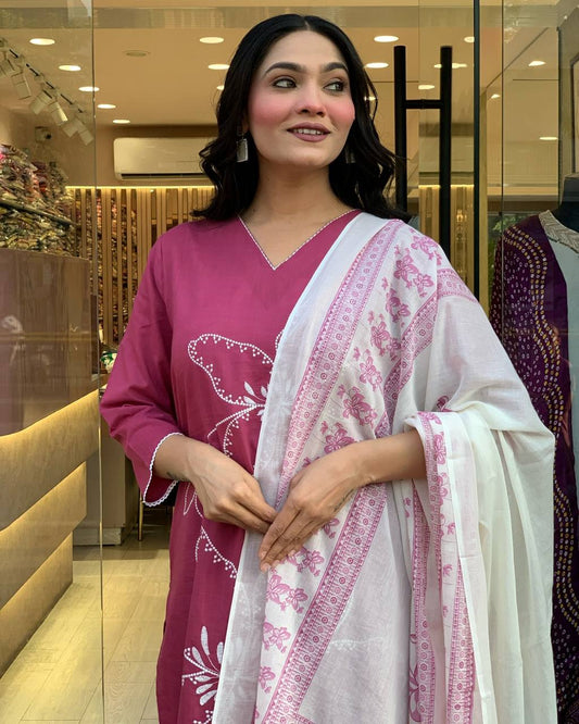 Designer Kurti Set