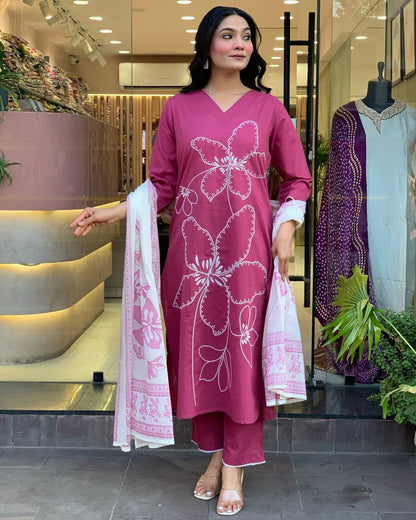Designer Kurti Set