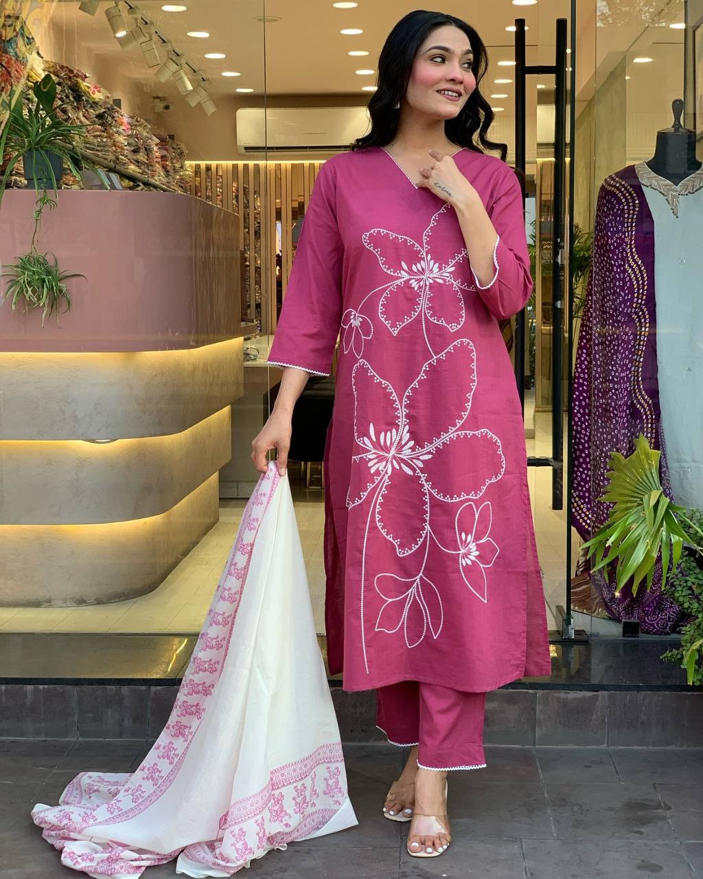 Designer Kurti Set