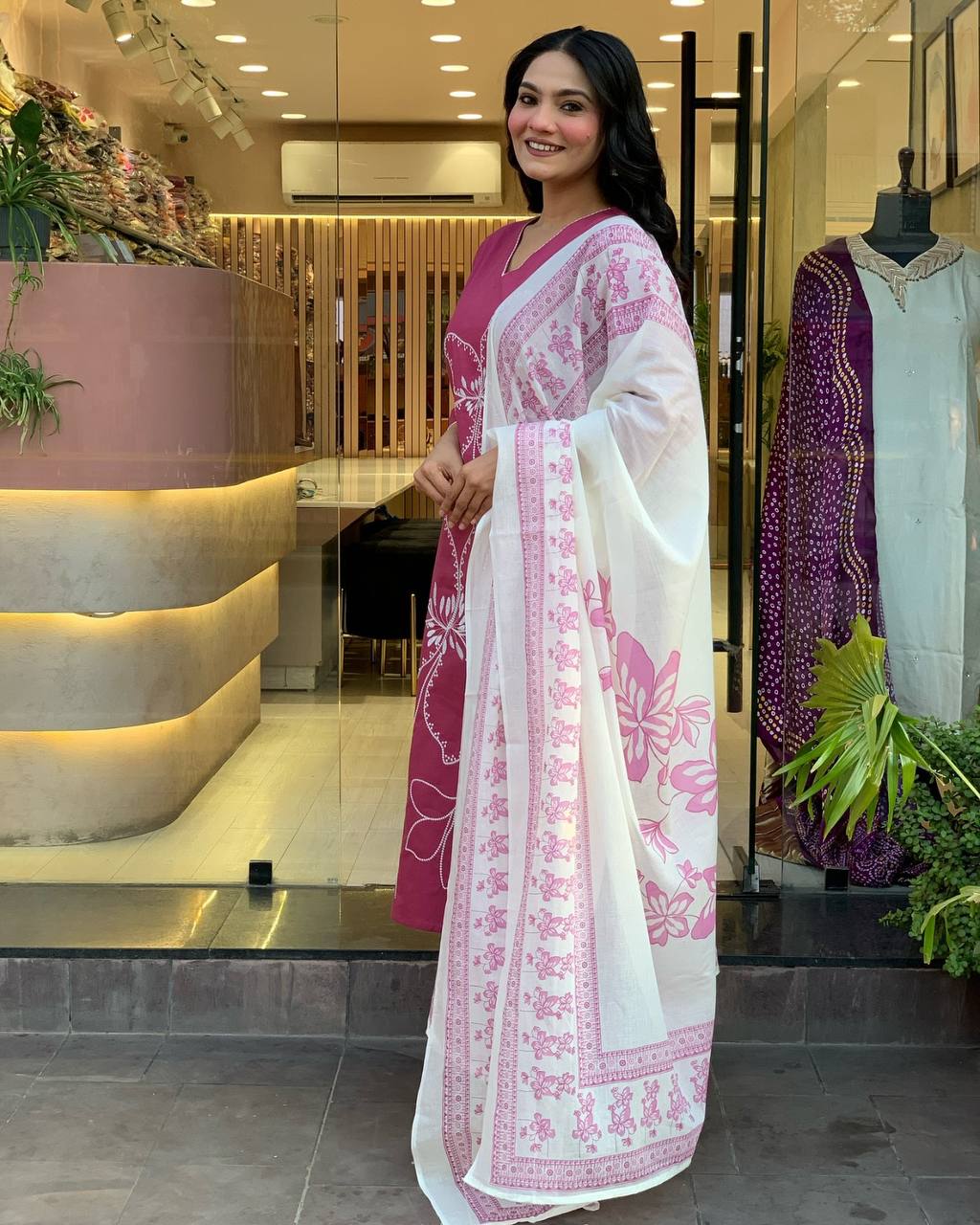Designer Kurti Set