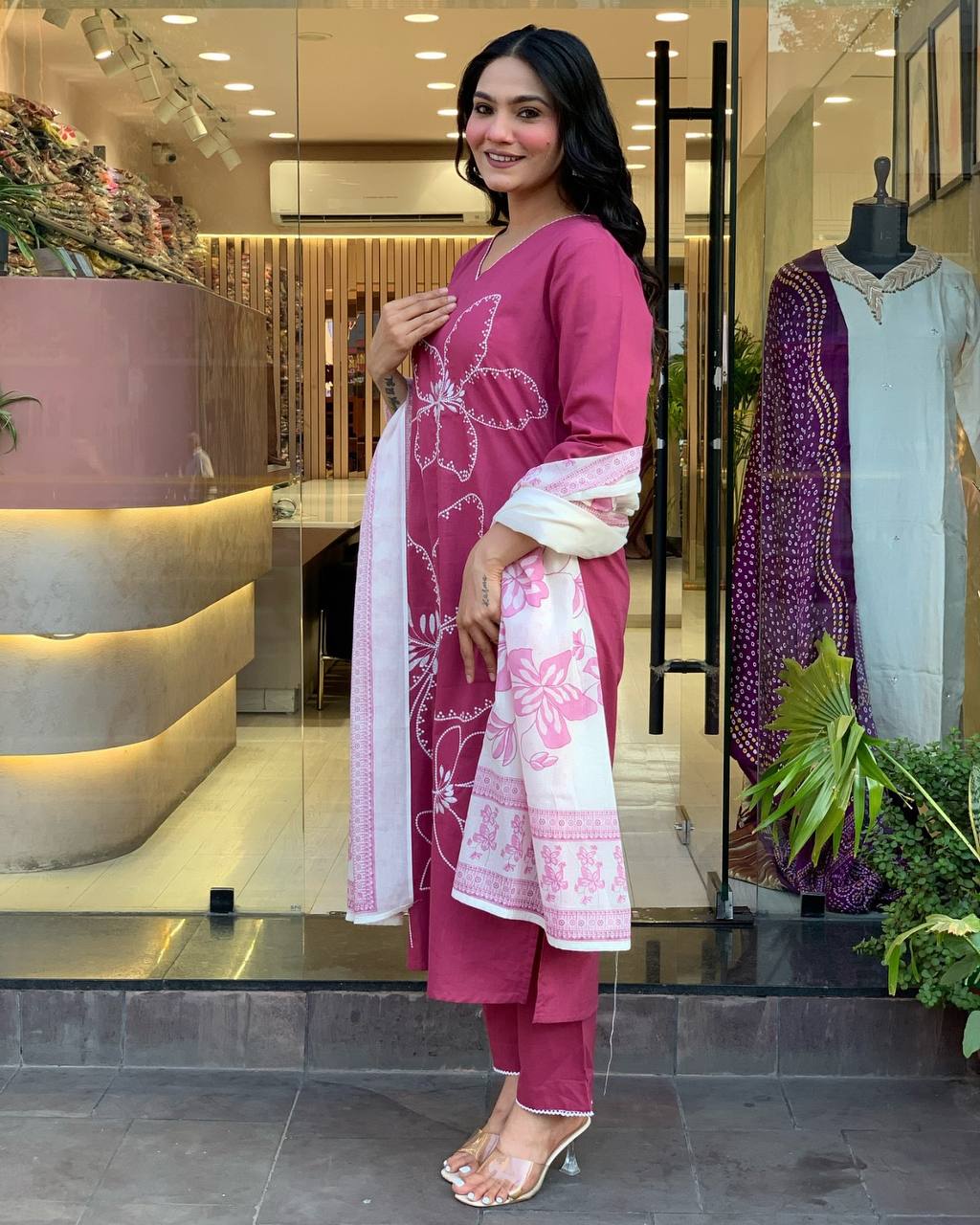 Designer Kurti Set