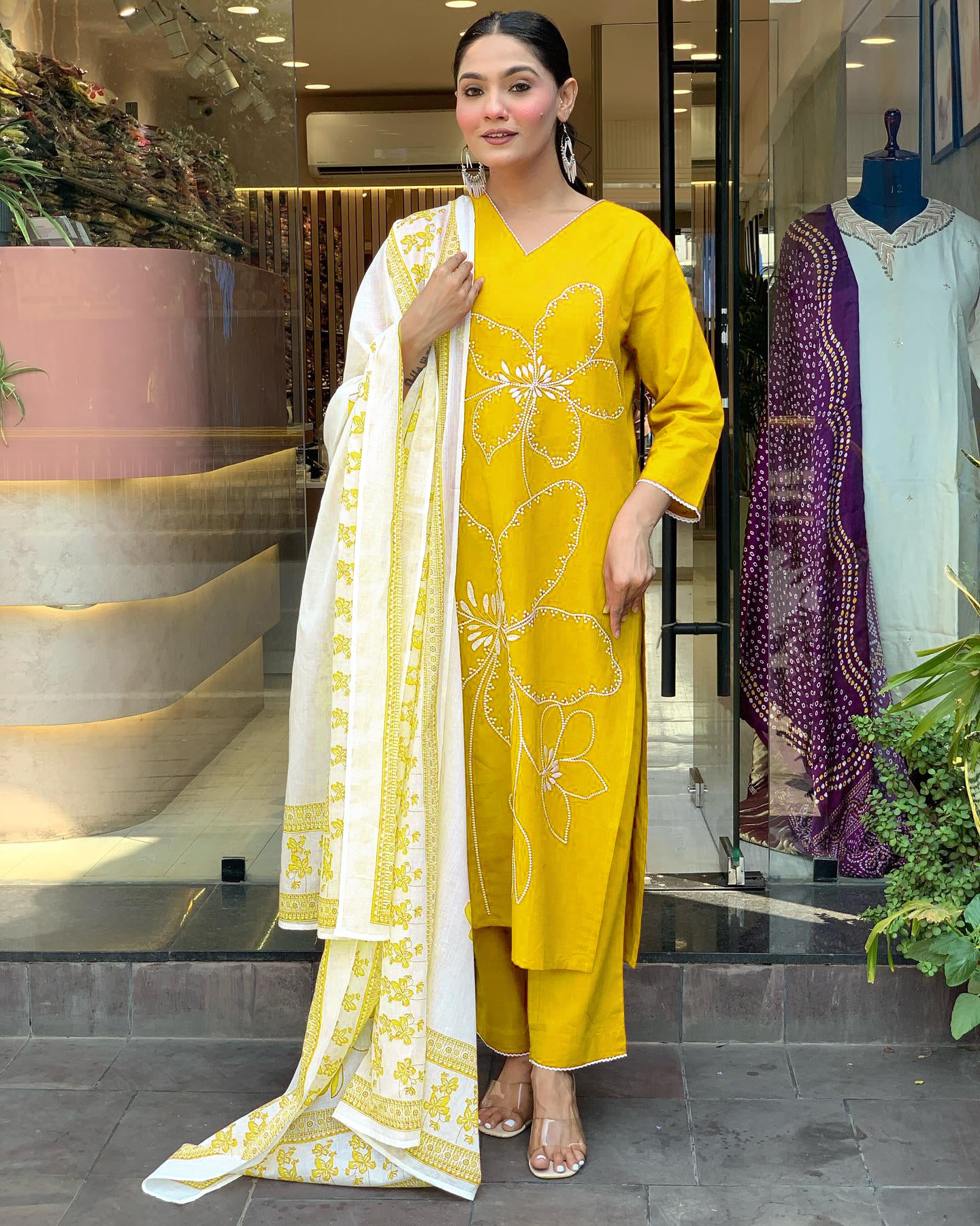Designer Kurti Set