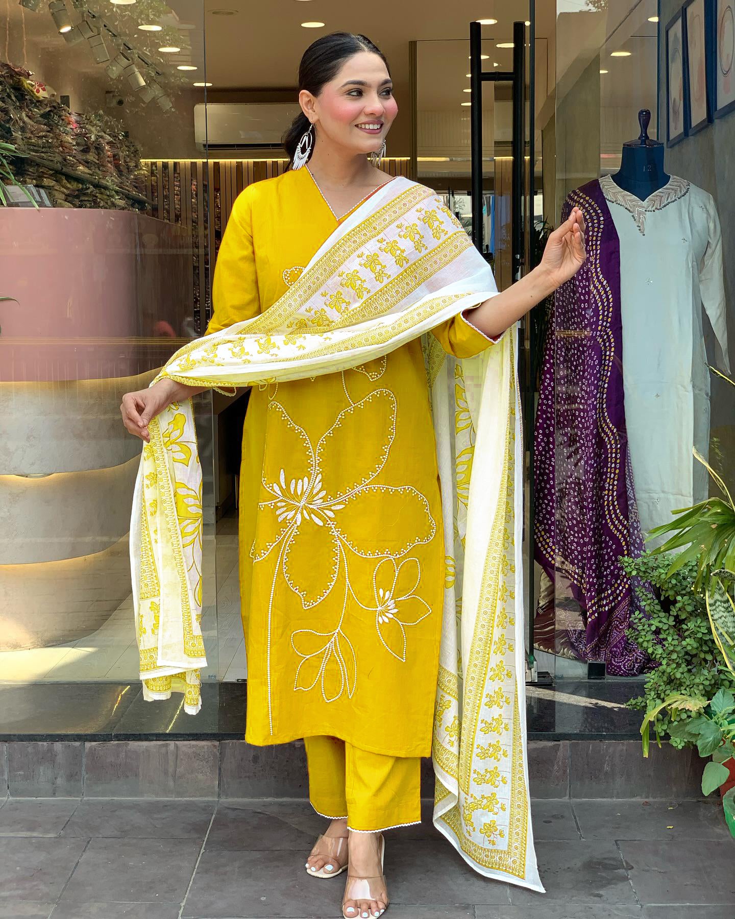 Designer Kurti Set