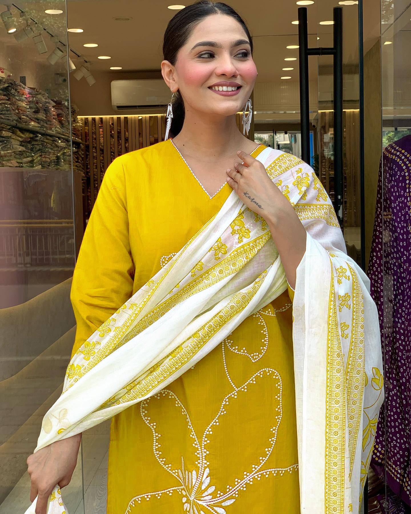 Designer Kurti Set