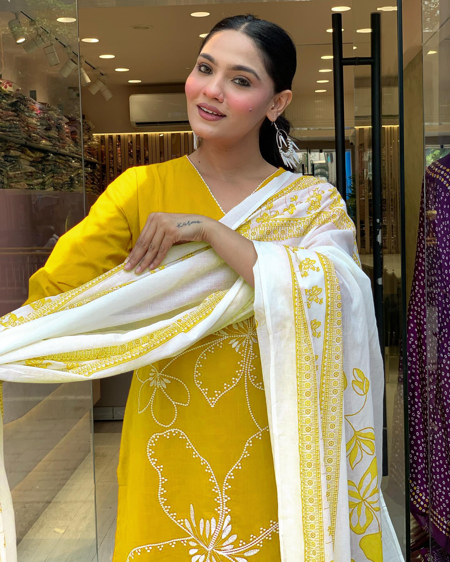 Designer Kurti Set