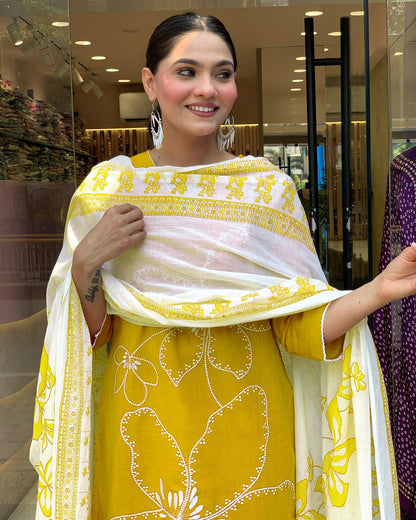 Designer Kurti Set