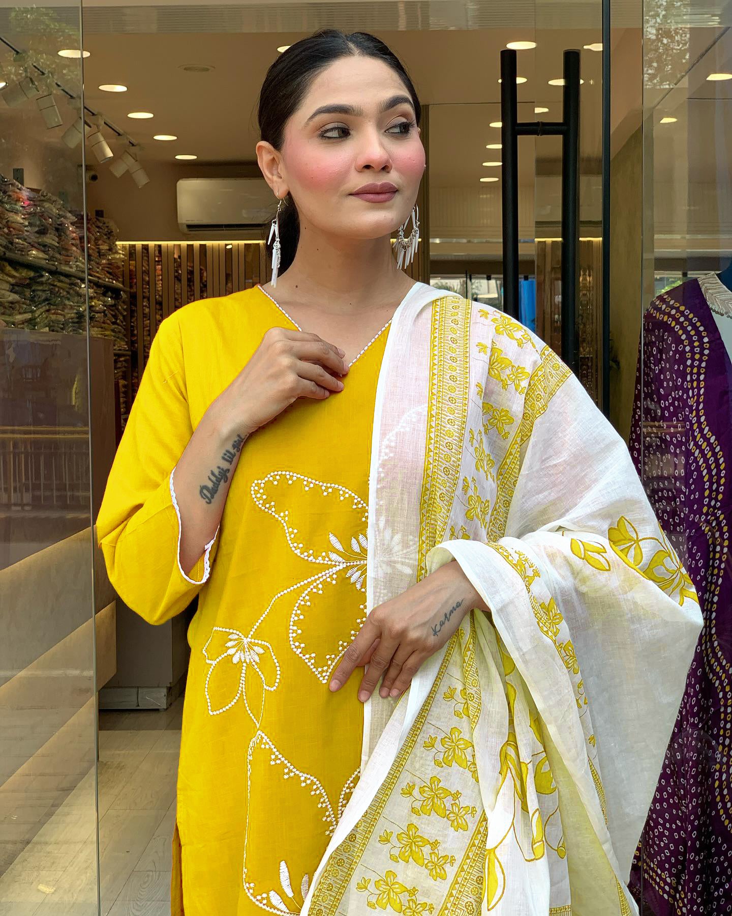 Designer Kurti Set