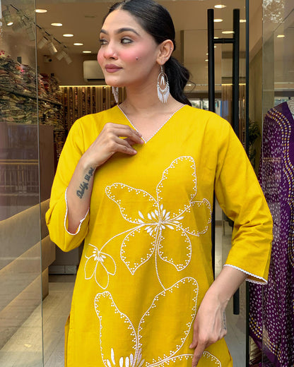 Designer Kurti Set