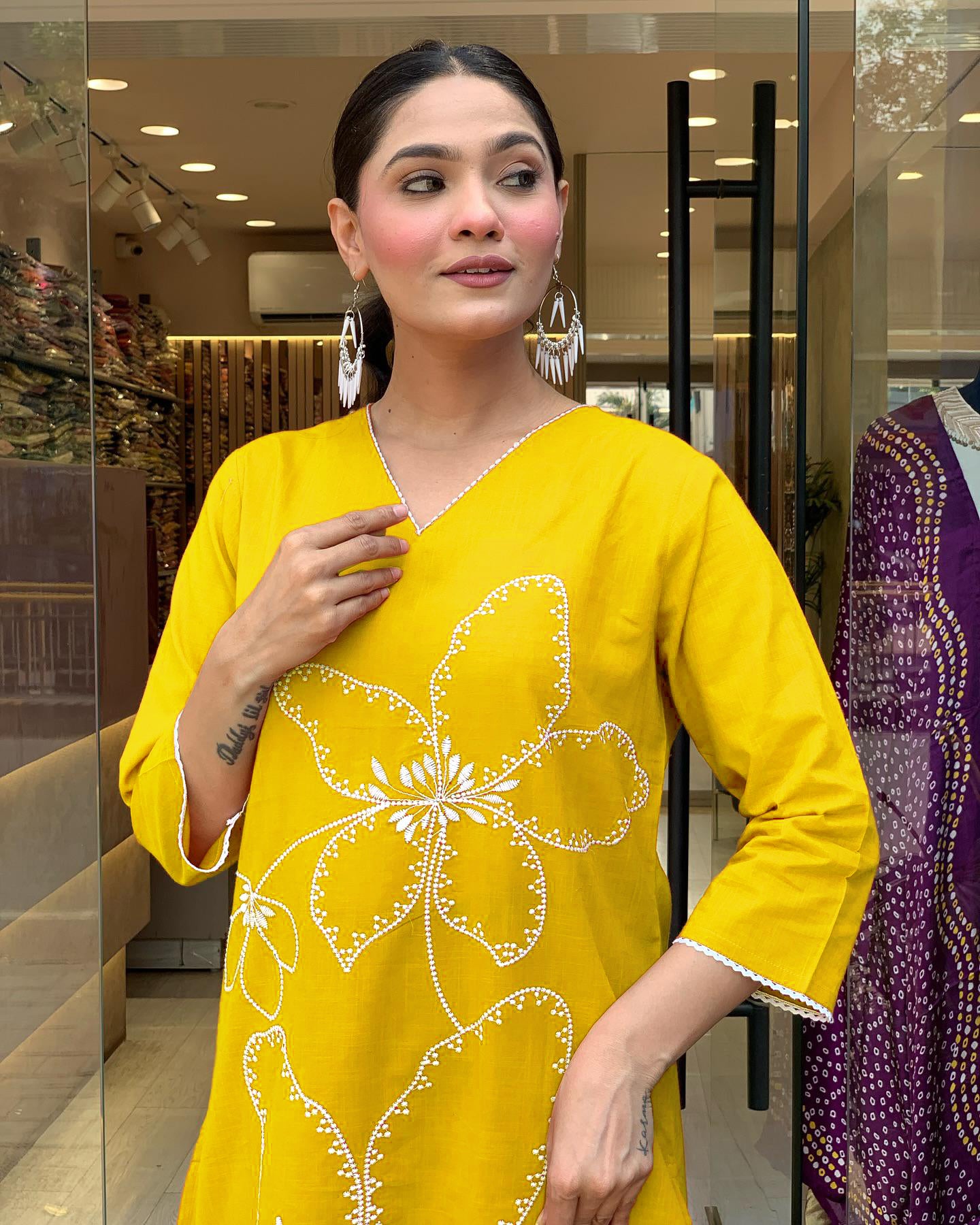 Designer Kurti Set