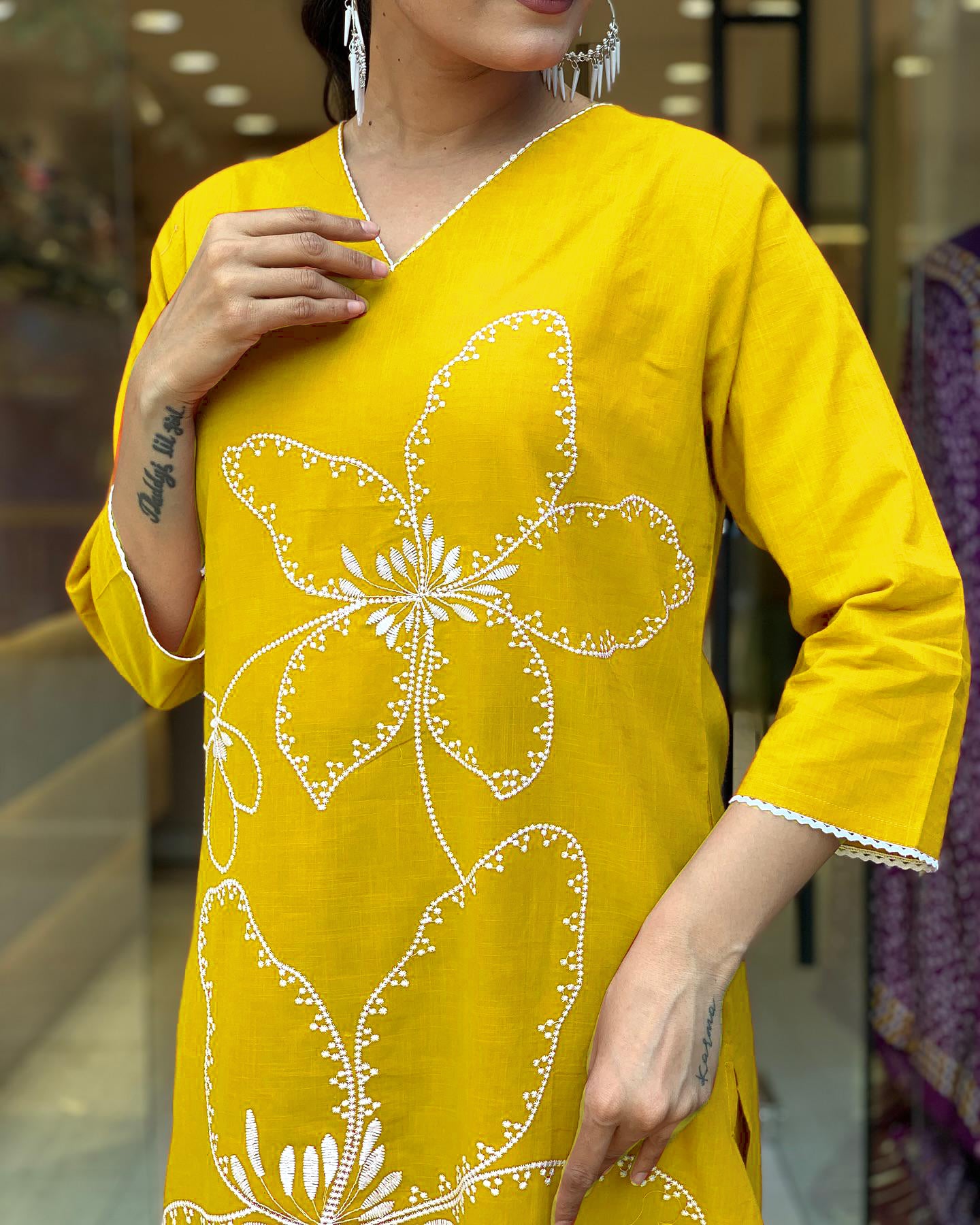 Designer Kurti Set